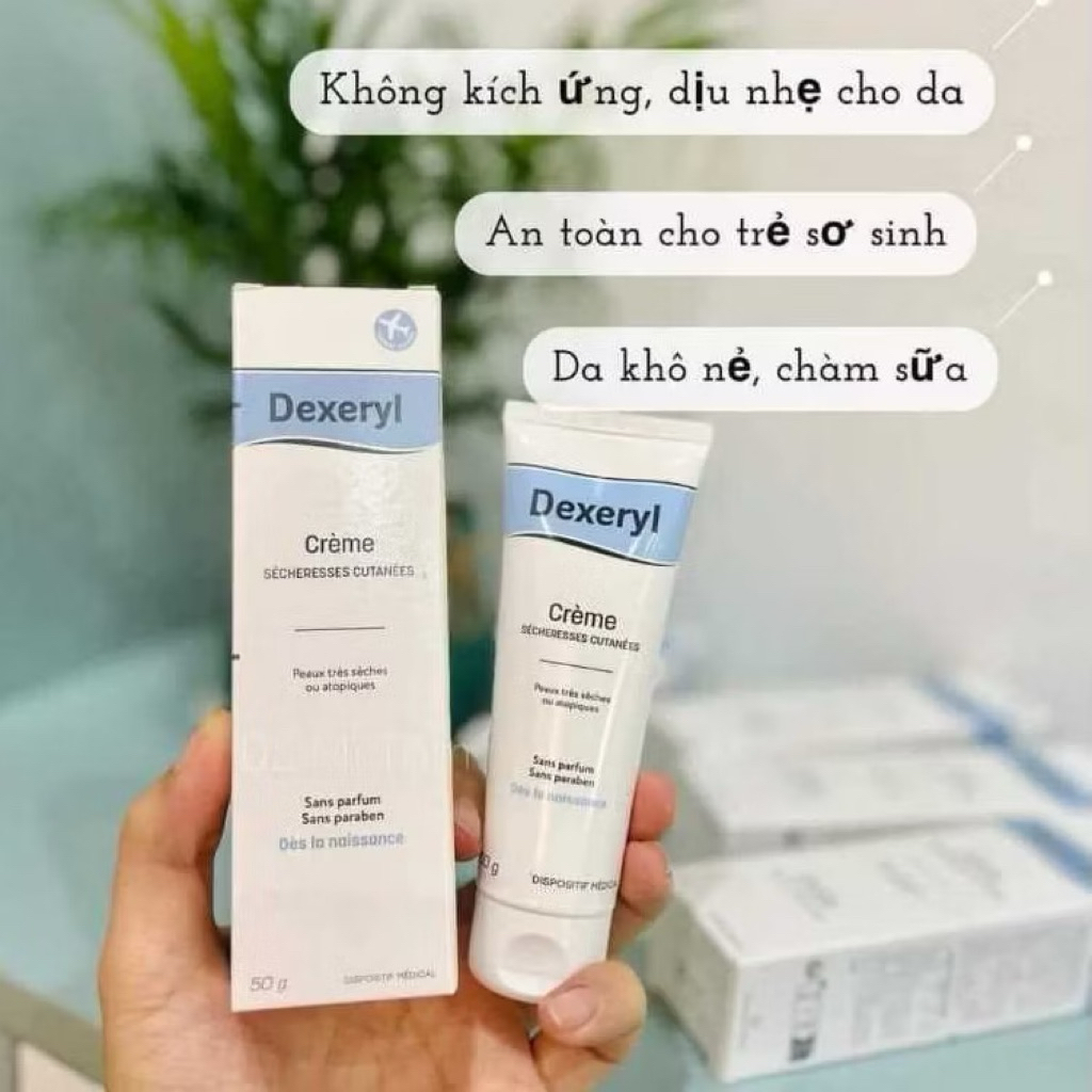 [CHÍNH HÃNG] Kem Dưỡng Dexeryl Cream Pháp Dưỡng Ẩm, Dưỡng Da Cho Da Khô, Nẻ HHANH PHARMA