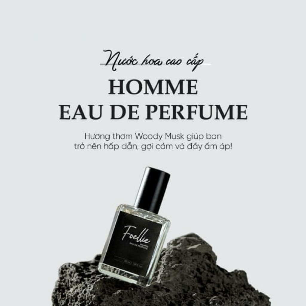[LINARY1994] Nước hoa nam Foellie HOMME EAU DE PERFUME 30mL