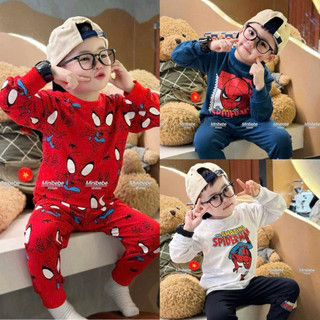 SET 3 Bộ siêu nhân nhện cho bé Trai hãng MiniBeBe