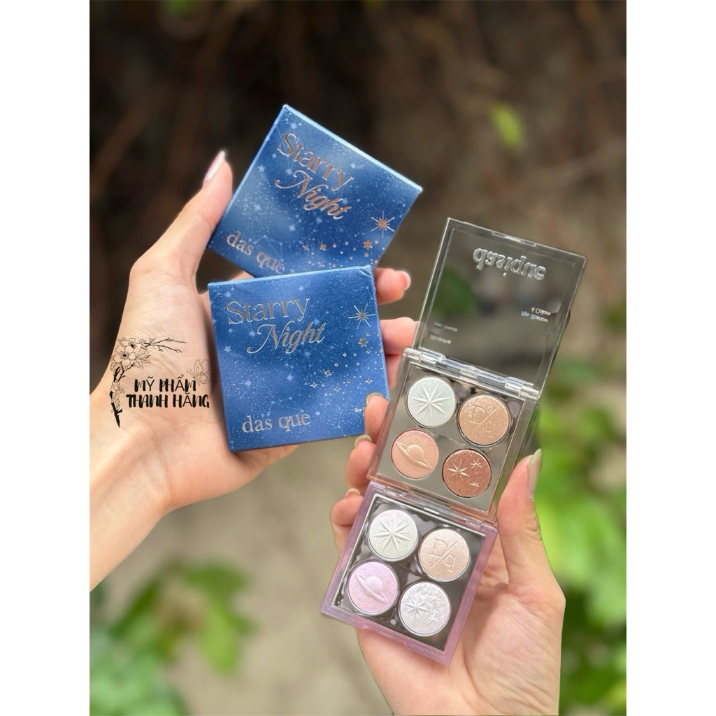 Bảng màu mắt 4 ô Dasique