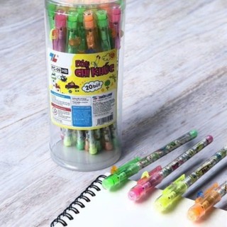 Sỉ lọ 20 cây bút chì khúc TL PC-09 độ cứng HB, chì khúc,chì vẽ.