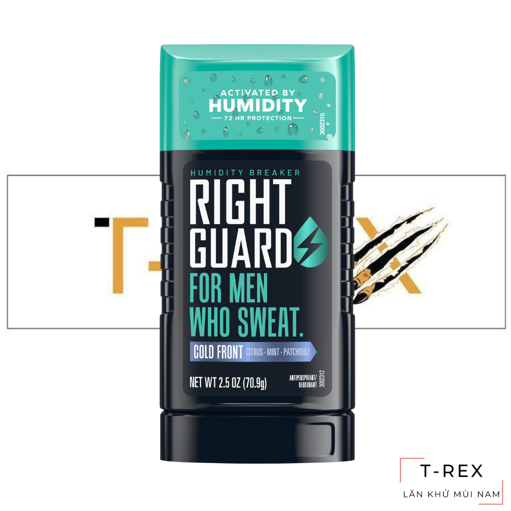 Lăn Khử Mùi Right Guard Xtreme Defense Cold Front 70.9Gr (Sáp Trắng)