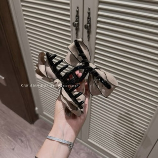 Kẹp Tóc Nơ 2 Tầng Kim Anh Bùi [Sẵn Full Màu]