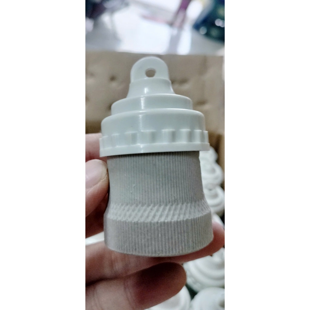 Đui sứ chịu nhiệt, đui đèn bằng sứ chịu nhiệt, chống nước đặc biệt dành cho bóng úm, bóng sưởi