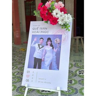 [MS 201-250] Bảng Welcome Đám Cưới