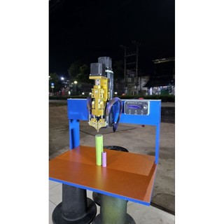 Máy hàn cell pin trụ xoay