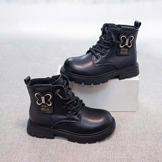  Bốt Lót Lông Cho Bé Gái Từ 3-10 Tuổi Giày Bốt Cổ Ngắn Cho Bé Gái Phong Cách Hàn Quốc Boots Bé Gái Bos Bé Gái Boot 