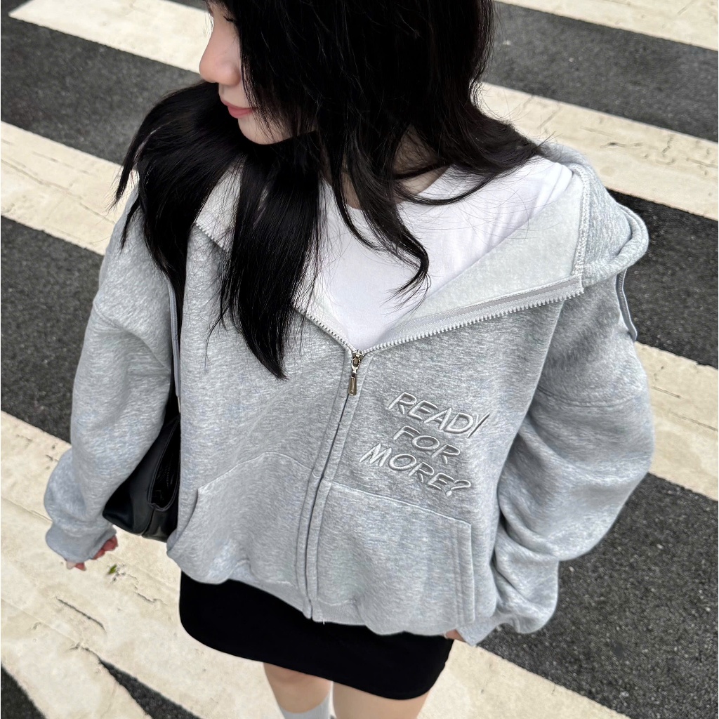Áo Khoác Nỉ Hoodie Zip COTTON Thêu Nổi NQ30 LUNI Chống Nắng Tốt Form Rộng Nam Nữ Unisex (Không xù lông) | BigBuy360 - bigbuy360.vn