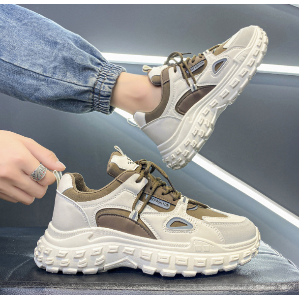 Giày Sneakers Nam (11)  Thiết Kế Đế Đinh Boy Phố Sang, Chất Liệu CAo Su Non Cao Cấp Êm  Mang Dễ chịu