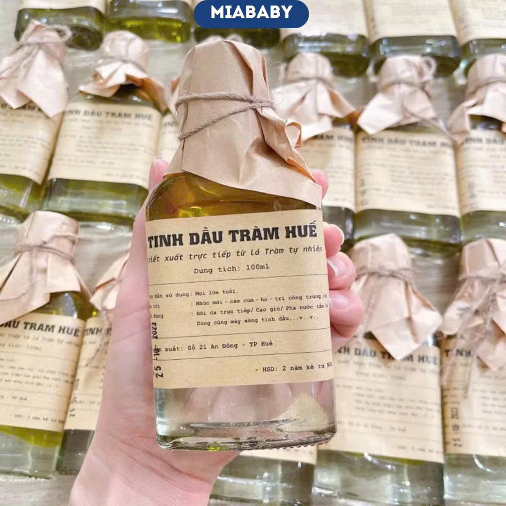 [Lọ 100ml]Tinh Dầu Tràm Huế Chính Hãng An Đông Nguyên Chất An Toàn Cho Trẻ Sơ Sinh và Trẻ Nhỏ, Tinh Dầu Tràm Cho Bé