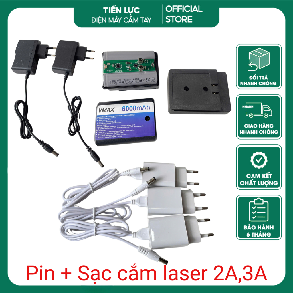 Sạc Máy Laser 5 tia,12 tia 5V Siêu bền 2A,3A Giá sỉ tốt