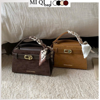  Túi xách nữ đeo chéo đeo vai da PU nỉ nhung mix nơ sang chảnh đi chơi đi tiệc hàng Quảng Châu cao cấp MIQIBAG TX-07 