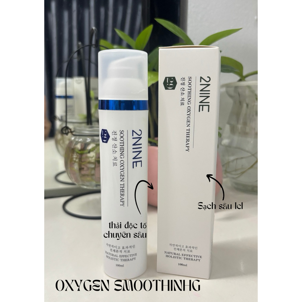 Mặt Nạ Thải Độc Sủi Bọt Soothing Oxygen Therapy  2NINE 100ml