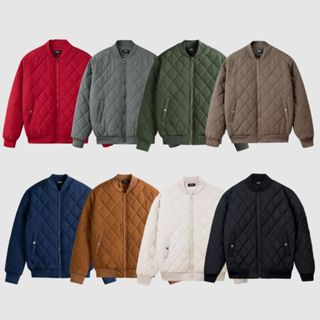  Áo khoác Bomber TRẦN TRÁM 7 TOPGU siêu đẹp vải bông 3 lớp dày dặn trẻ trung sang trọng Nam Jacket 