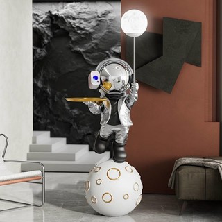   KHÔNG KÈM ĐÈN CHIẾU  Tượng PHI HÀNH GIA cầm Bóng đựng Khay đĩa decor phòng khách cực nổi bật mã 1401 + 1402 + 1403 