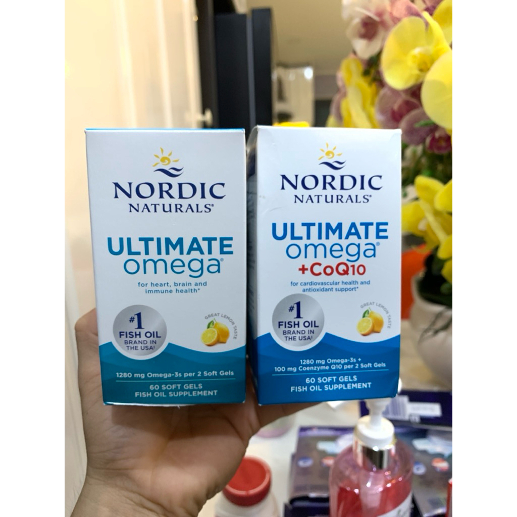 Omega Nordic Naturals  Dầu cá cao cấp hàm lượng cao Nordic