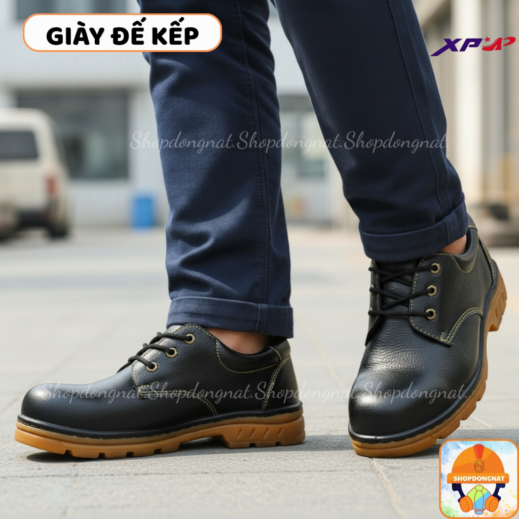 Giày Bảo Hộ Chống Đinh ABC, XP_Giày Nam,Nữ. Chống Nước,Chống Dầu,Chống Dập Ngón. Da PU Cao Cấp......