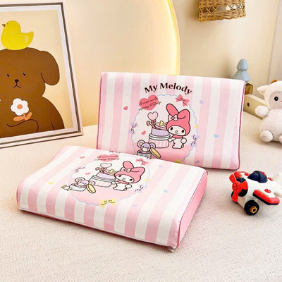 Gối cao su non có lỗ thông hơi, gối cao su non 5D êm ái mềm mại dành cho bé từ 1-10 tuổi