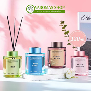  Tinh Dầu Khuếch Tán VaromaS Thơm Phòng Hương Thiên Nhiên Trang Trí Decor KT65 120ml 