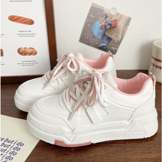 Giày Sneakers Nữ (Y) Đế Bằng Da PU Cao Cấp Đệm Lót Mềm Chất Liệu ĐẾ cAo Su non Êm Chân SIêu Nhẹ