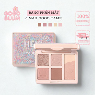 Bảng Phấn Mắt 6 Màu GOGO TALES Bubble Gum Candy Ball GT297 GOGOTALESOFFICIAL 
