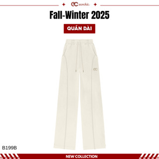  Quần Nỉ Ống Suông ECOCHIC Cạp Chun Phối Line Chất Liệu Cao Cấp Mềm Mịn Chính Hãng B199 