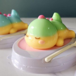  Khuôn silicon Chú khủng long baby Baby Dino 8cm làm thạch rau câu pudding trà sữa  bánh kẹo đa dạng 