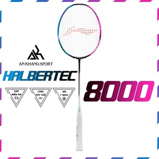  Vợt Cầu Lông Lining Halbertec 8000 Full Carbon - Căng Sẵn 11kg Tối Đa 13kg  Tặng Kèm Phụ Kiện  