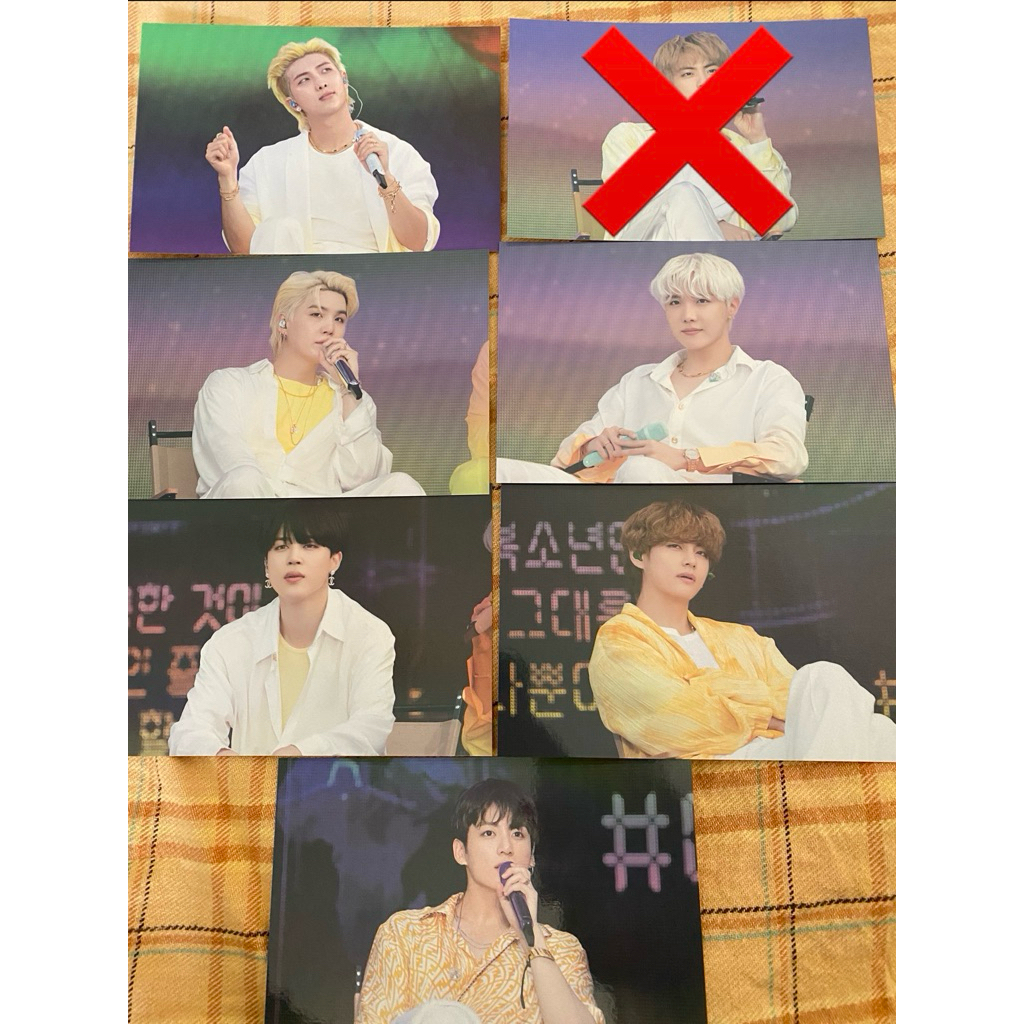 (CHAT TRƯỚC/ĐỌC MÔ TẢ) BTS Official Postcard & Photo Live hình ảnh chính hãng