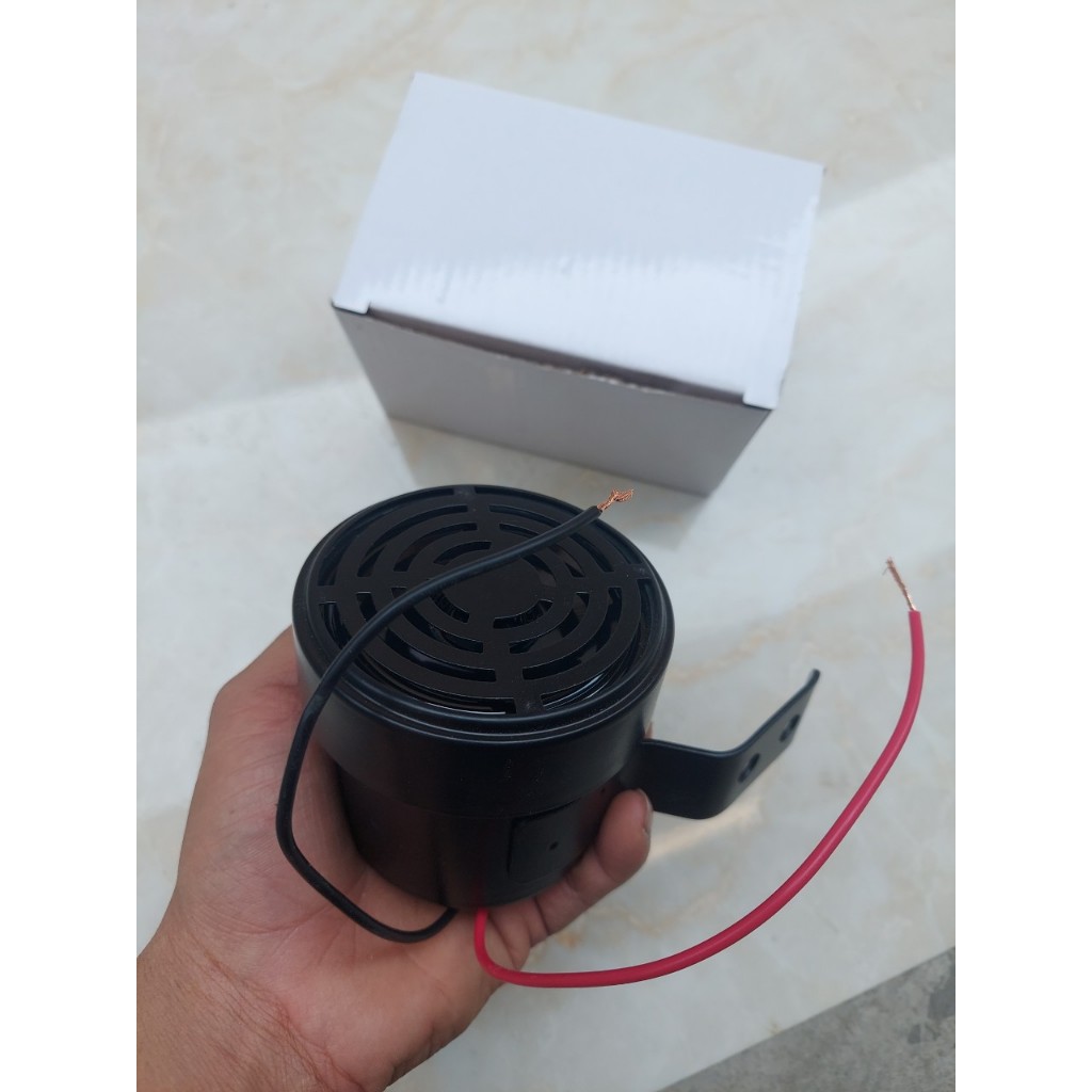 CÒI CHÓ SỦA, Còi tiếng chó sủa gâu gâu, điện chung 12v-24v, dùng cho xe máy, xe ô tô, xe tải, cảnh b