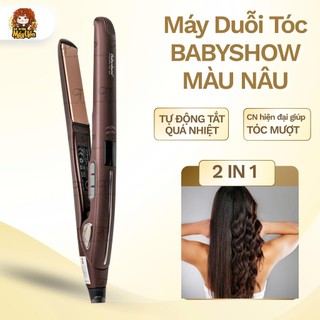 Máy ép tóc - máy duỗi tóc baby show - máy duỗi tóc mượt -BÀ TRÙM MÁY UỐN THANH PHẠM