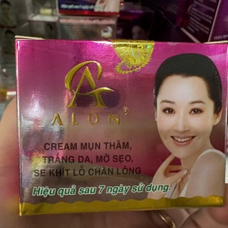 [CHÍNH HÃNG] Kem Dưỡng Da ALON Hộp Tím7g – Dưỡng Sáng, Làm Mịn Da, Se Khít Lỗ Chân Lông