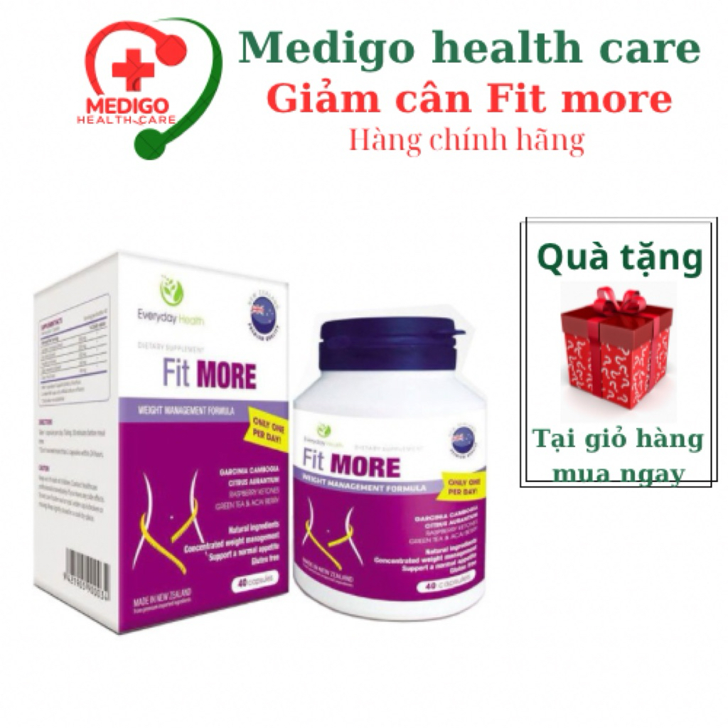 Viên uống giảm cân Everyday health fit more hỗ trợ giảm cân nhanh chóng hiệu quả