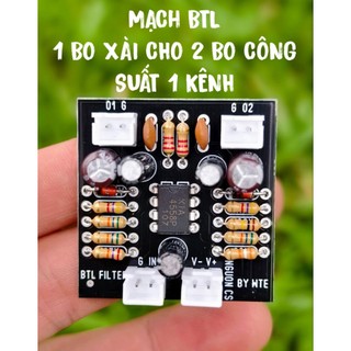 Mạch đánh cầu (bridge) BTL mạch đảo pha tín hiệu mạch đánh cầu công suất