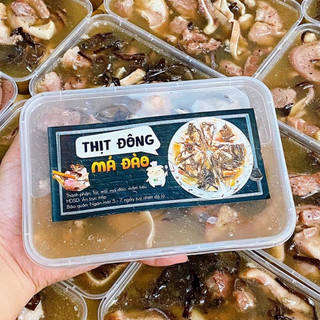 thịt đông má đào (tặng kèm dưa muối chua)