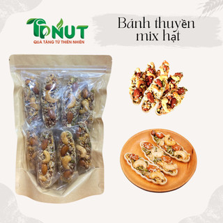  500g hoặc 250g Bánh thuyền mix hạt dinh dưỡng cao cấp TPNut 
