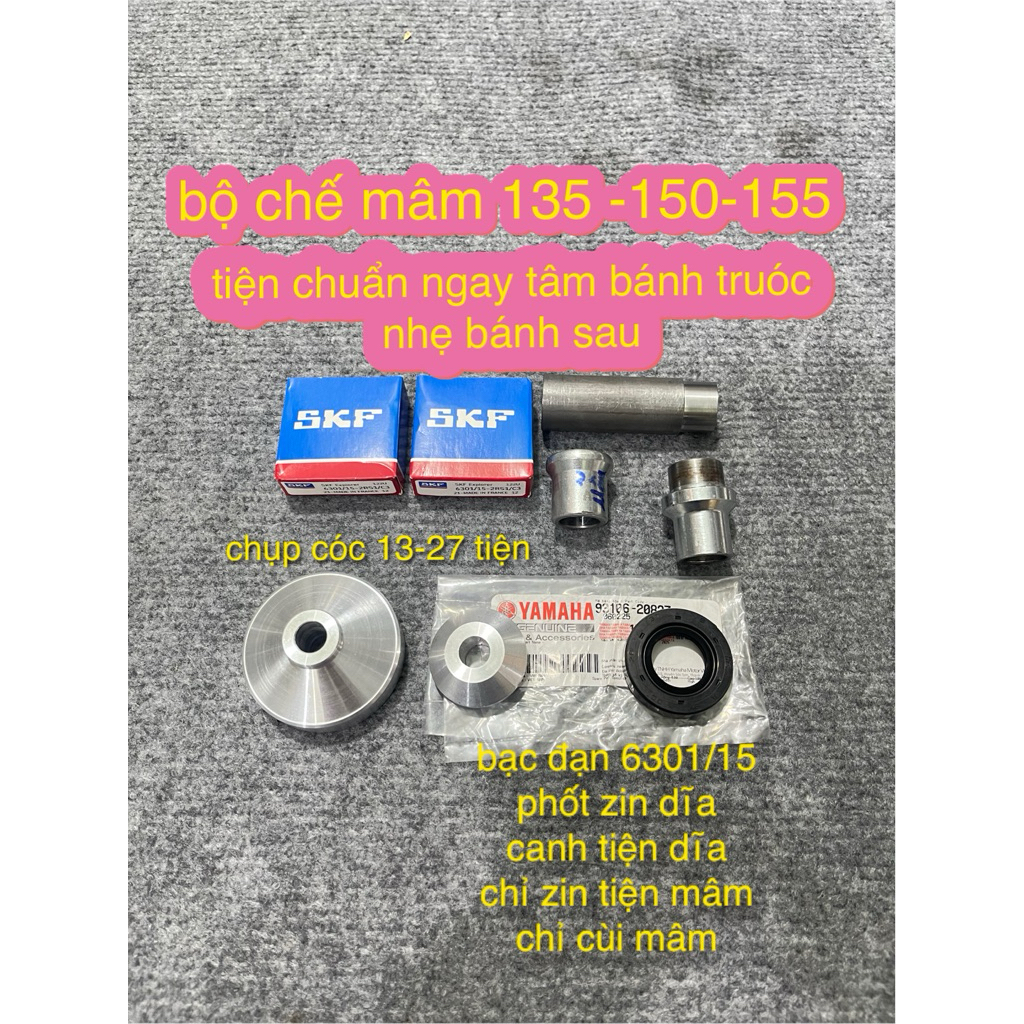 bộ chế mâm 135 cho ex 150-155