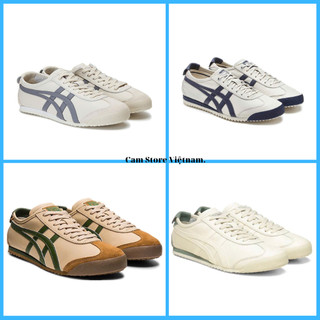 Giày thể thao Onisuka Tiger màu xám trắng cho nam nữ, Giày sneaker thể thao nam nữ hotrend full box bil