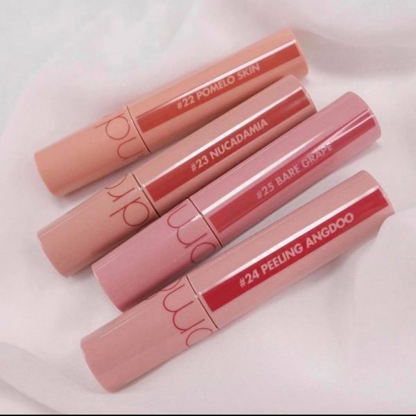 Son tint bóng Juicy Lasting Tint nhà Romand màu 23 24 25