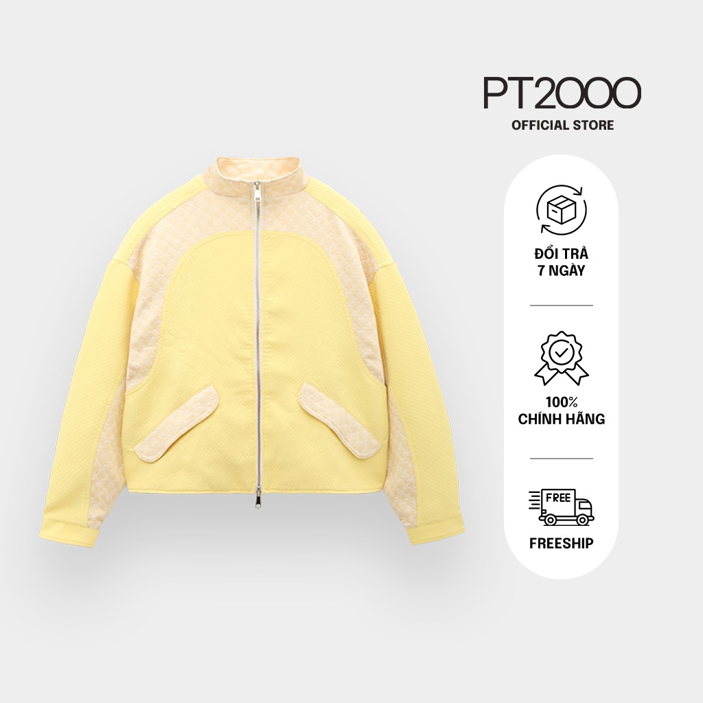 Áo khoác nữ không nón PT2000, vải cotton, kiểu dáng rộng oversize (AK-V04)