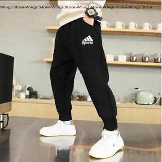 Quần nỉ thu đông cho bé trai 14-45kg mẫu Spot. Chất liệu co dãn ấm áp.