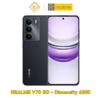  Điện thoại Realme V70S 5G  6GB 128GB   Dimensity 6300 Pin 5000mAh  Rom quốc tế - Hàng nhập khẩu 