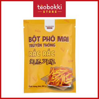 Bột phô mai truyền thống Tèobokki 100g – Vị béo mặn đậm đà, thơm ngon khó cưỡng  🧀 Dùng rắc khoai tây, gà rán, bánh gạo