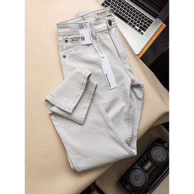 Quần Dài Jean Bravery Chất Liệu Cotton Thun Co Giãn, Form Ống Đứng - Năng Động & Thoải Mái - V1
