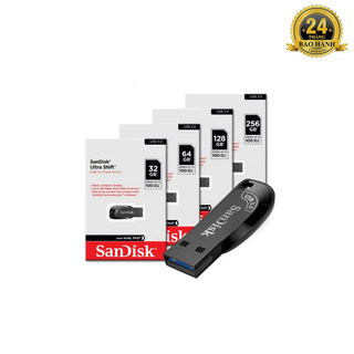 USB 3.0 SanDisk Ultra Shift CZ410 dung lượng 64GB / 128GB / 256GB / 512GB tốc độ 100MB/s (Đen)