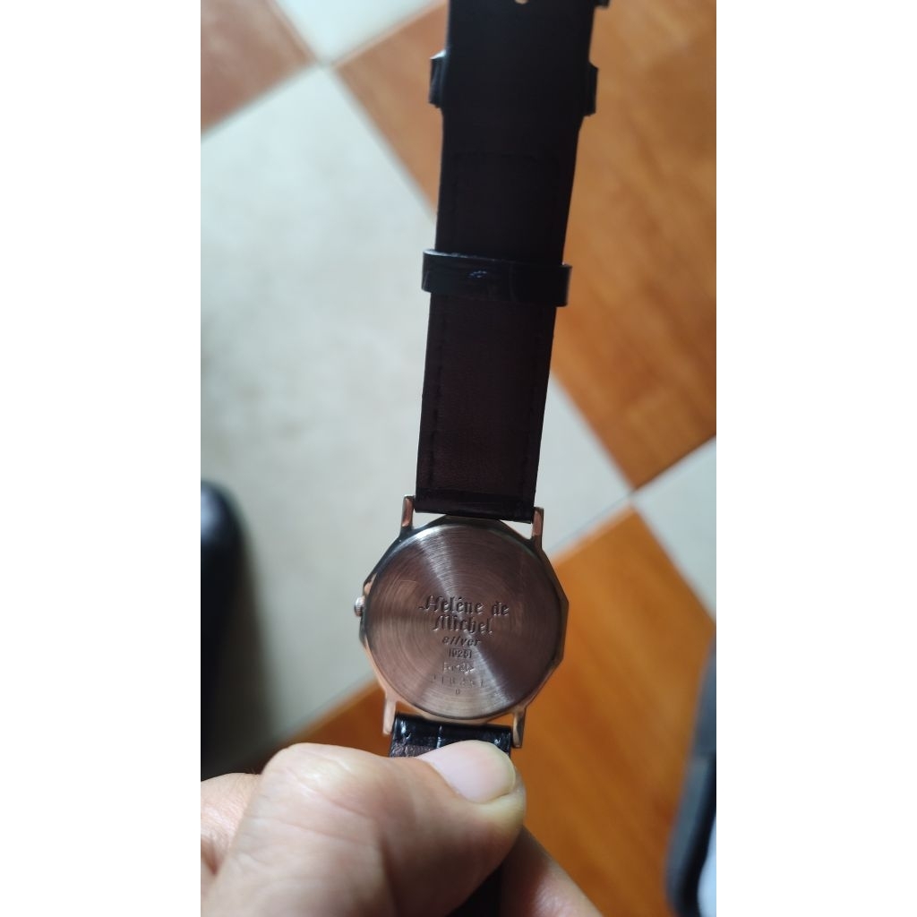 Đồng hồ nam chính hãng hiệu Helene De Michel, Bạc đúc 925, Silver 925