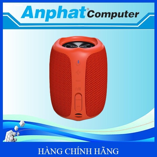 Loa Bluetooth Mini Creative Muvo Play màu đỏ - Hàng Chính Hãng - Bảo hành 12 tháng