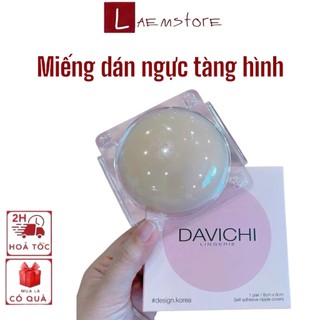  Miếng dán ngực Silicone thông hơi Davichi miếng dán ngực tự thân siêu dính tàng hình 