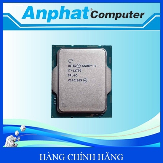 Bộ Vi Xử Lý CPU Intel Core I7-12700 (LGA1700) TRAY  - Hàng Chính Hãng