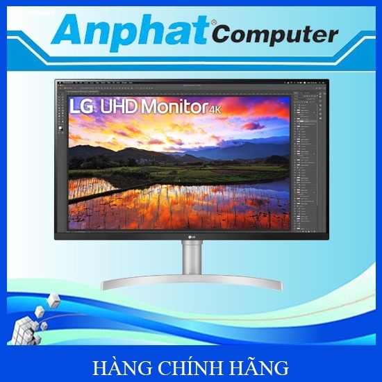 Màn hình LCD LG 32UN650-W UHD 4K (32inch/3840 x 2160/IPS/60Hz/5 ms/FreeSync) màu trắng - Hàng Chính 